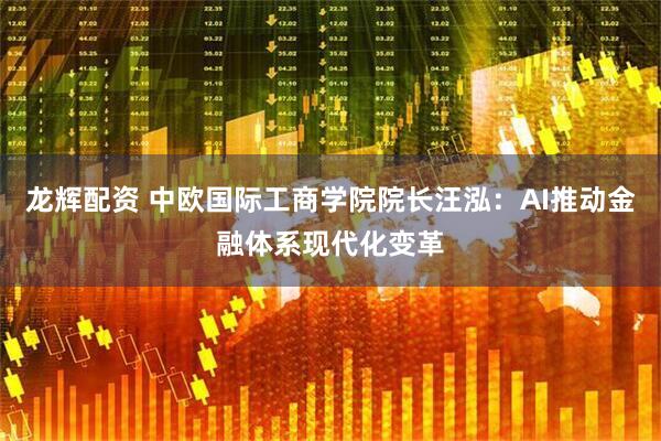 龙辉配资 中欧国际工商学院院长汪泓：AI推动金融体系现代化变革