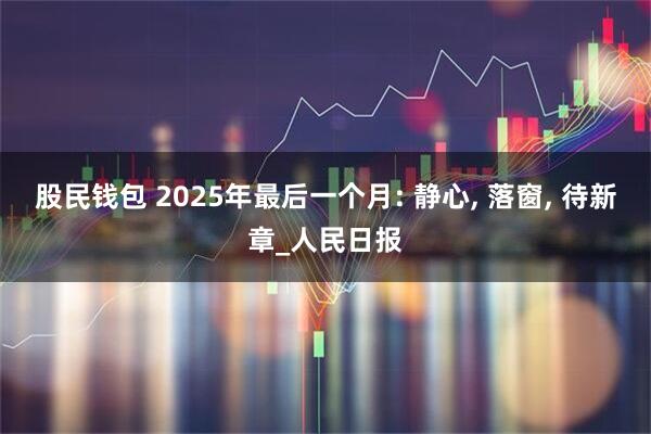 股民钱包 2025年最后一个月: 静心, 落窗, 待新章_人民日报